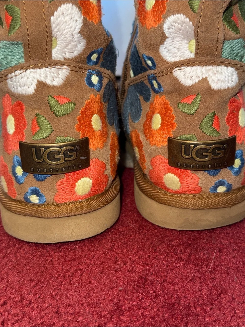 UGG brown suede